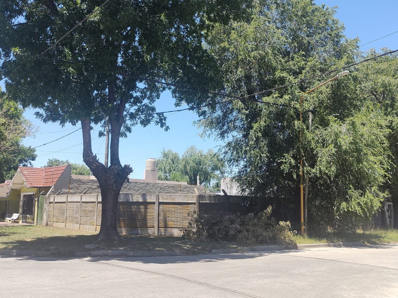 Lote con casa a reciclar